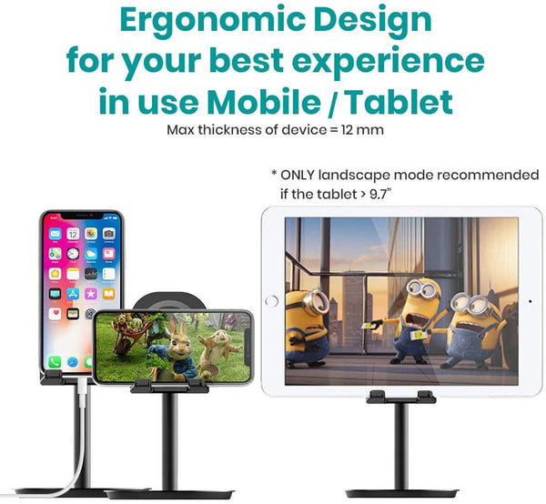 MONO Mobile Phone / Tablet Aluminium Table Stand